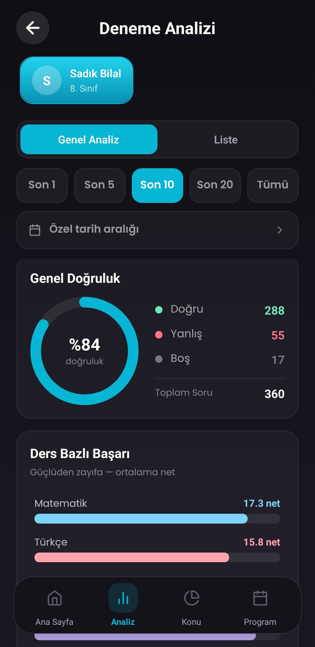 Deneme Raporları